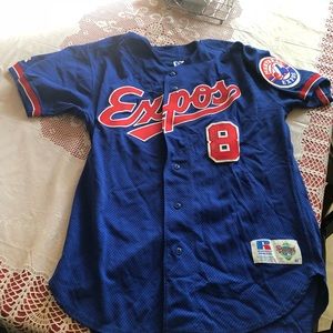 Autographed Montreal Expos Gary Carter Jersey 90s
